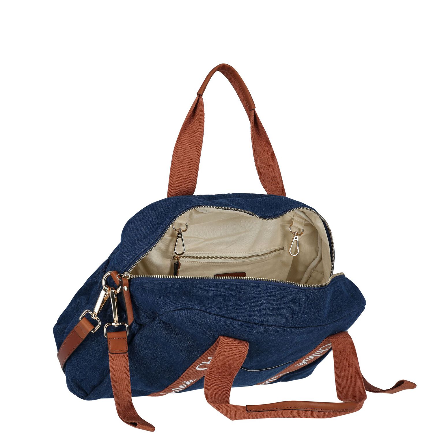 شنطة مواليد بالشعار باللون الكحلي للأطفال   , 1, hi-res