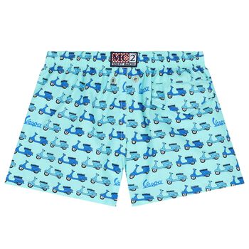 Boys Aqua Vespa Swim Shorts