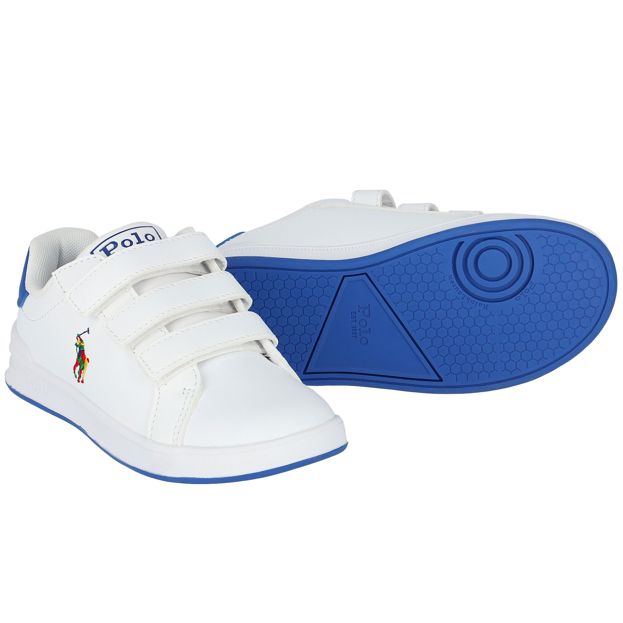 Kids polo trainers top