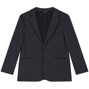 Boys Navy Blue Blazer