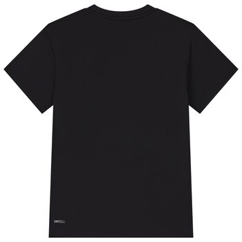 Girls Black Logo T-Shirt