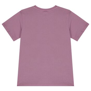 تيشيرت بنات شوتنج ستارز باللون الأرجواني 