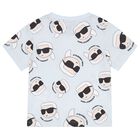 Boys Blue & Black Ikonik Shorts Set, 1, hi-res