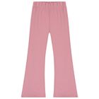 Girls Pink Cat Trousers Set, 1, hi-res
