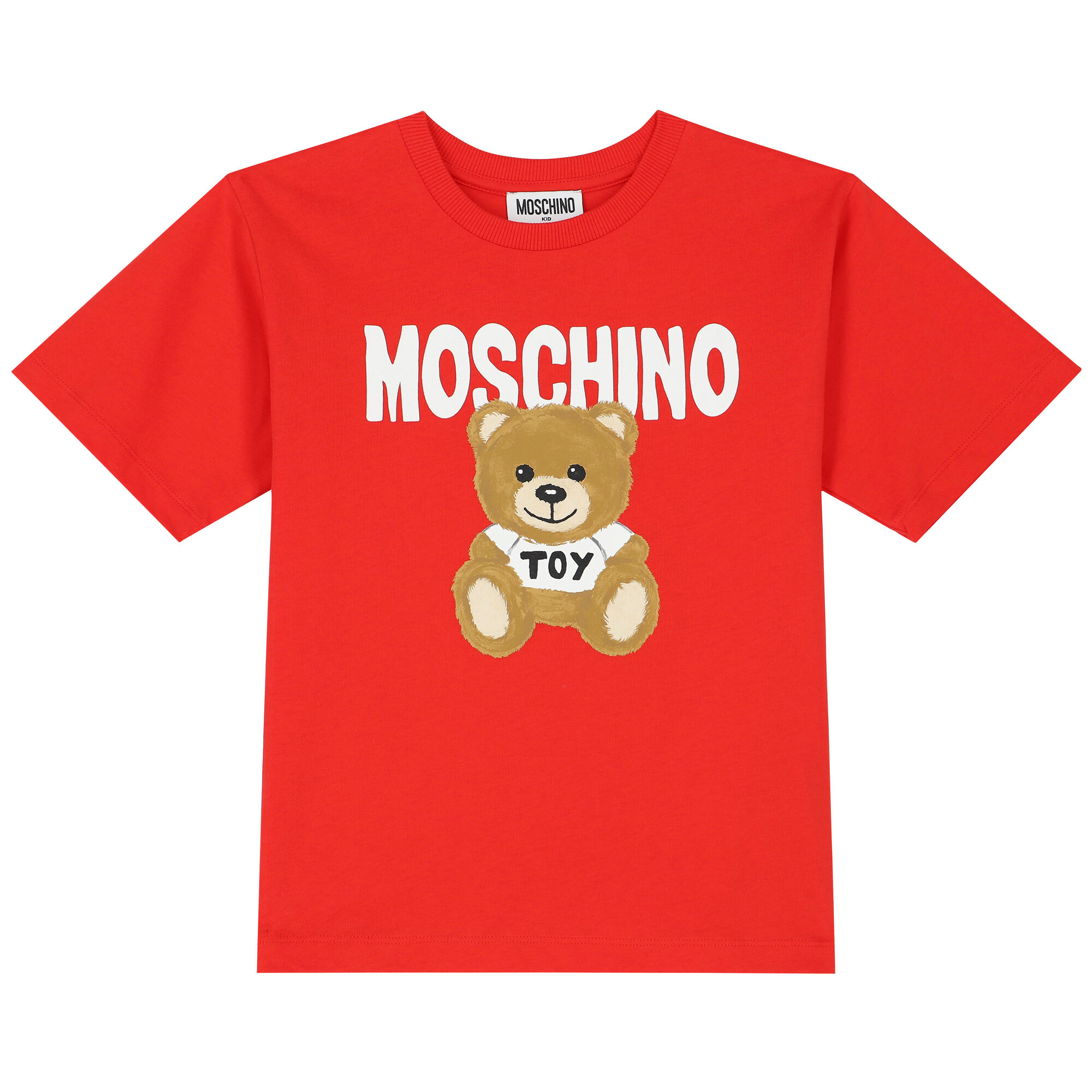 Moschino red hotsell t shirt