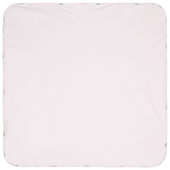 Baby Girls Pink Floral Blanket