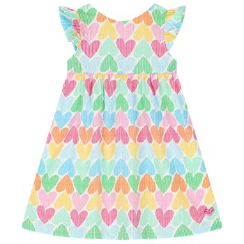 Girls Multi-Coloured Heart Dress