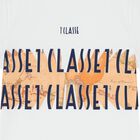 Boys White & Beige Geo Map T-Shirt, 1, hi-res