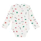 Baby Boys Navy Blue & White Festive Tracksuit (3 Piece), 1, hi-res