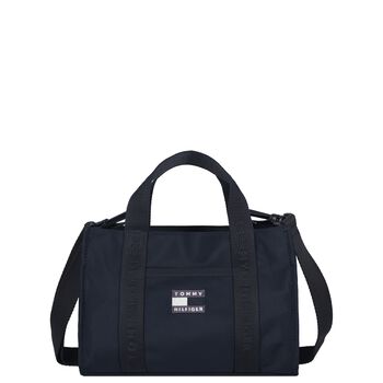 Girls Navy Blue logo Hand Bag ( 22cm )