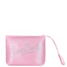 Girls Pink Logo Pouch, 1, hi-res