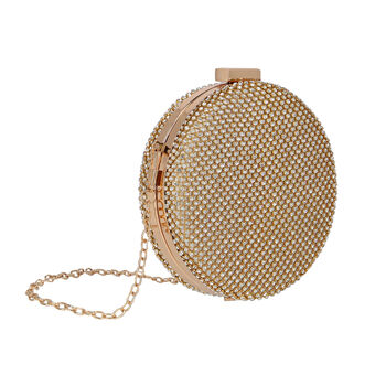 Girls Gold Embellished Bag