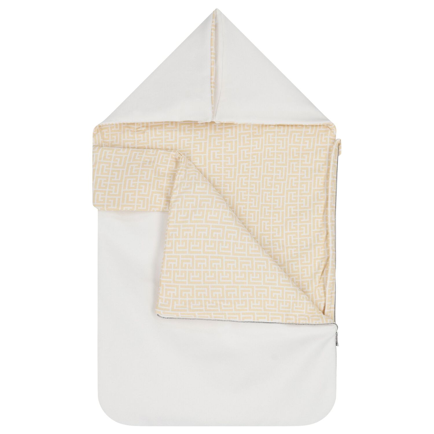 عش أطفال بشعار باللون  أبيض وعاجي, 1, hi-res