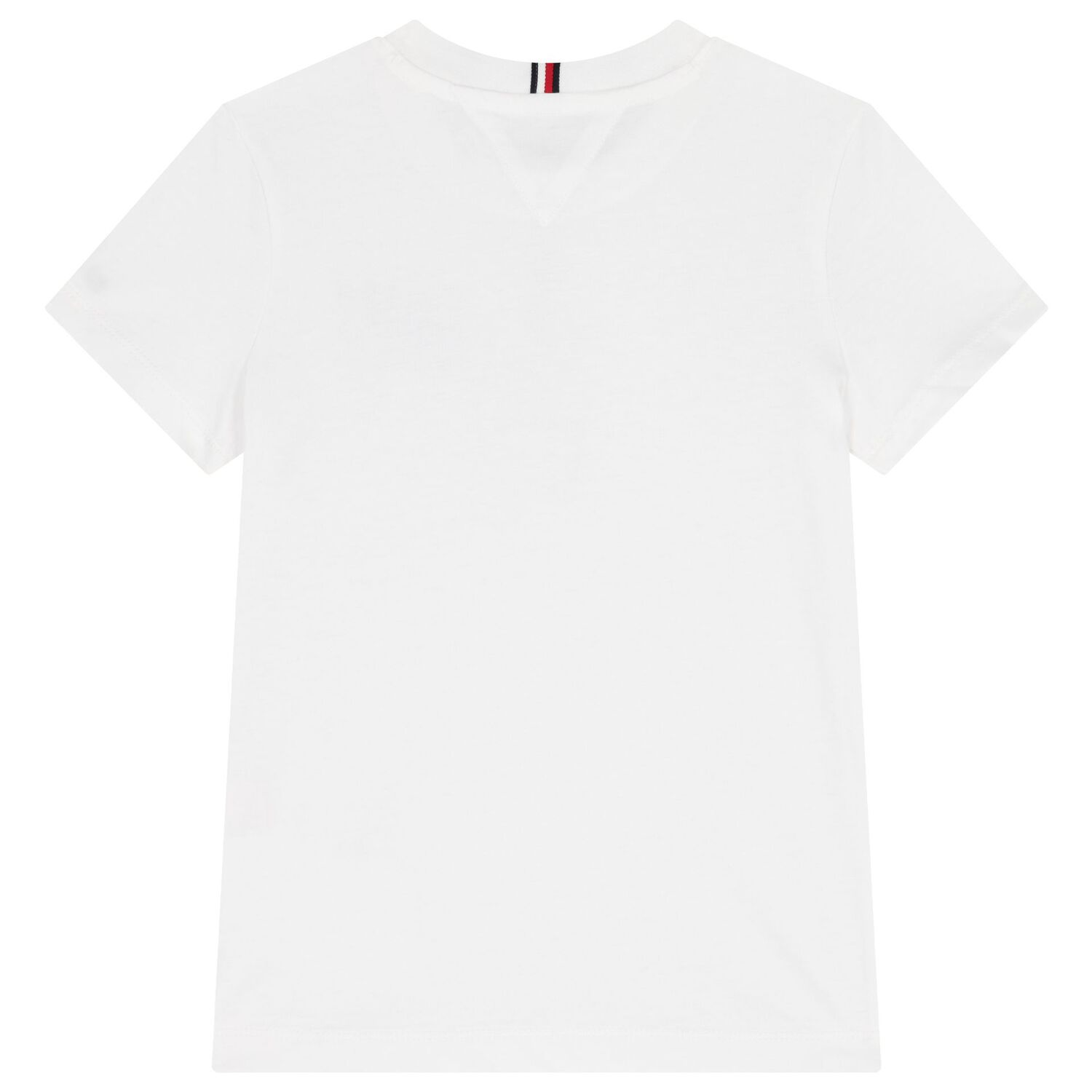 Boys White Logo T-Shirt, 3, hi-res