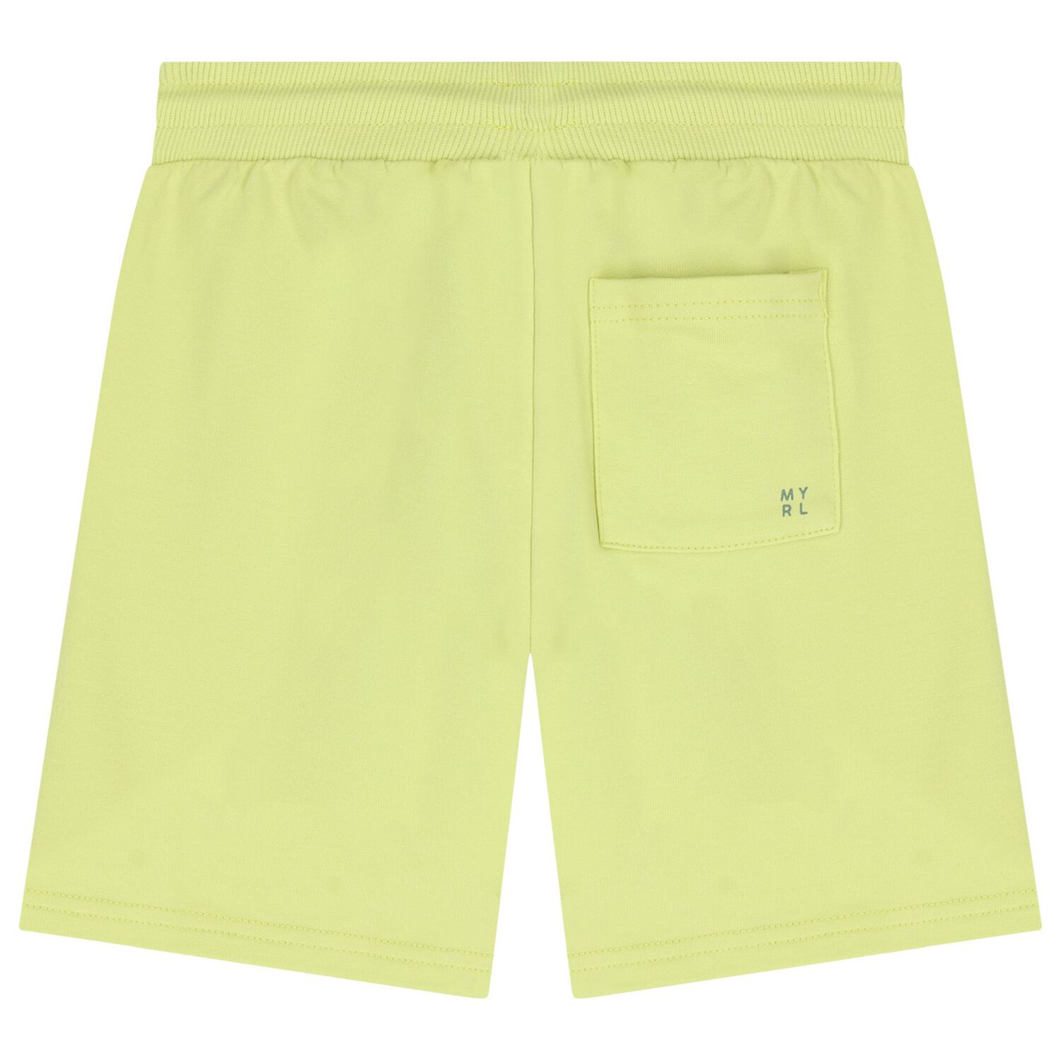 Boys Green Logo Shorts, 6, hi-res