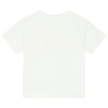 Ivory Teddy Bear Logo T-Shirt