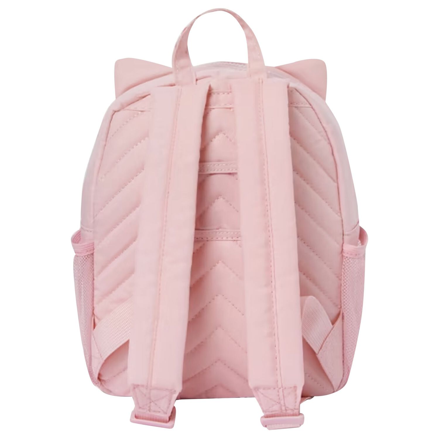 Girls Pink Cat Backpack, 1, hi-res