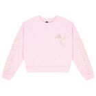Girls Pink Logo Tracksuit, 1, hi-res