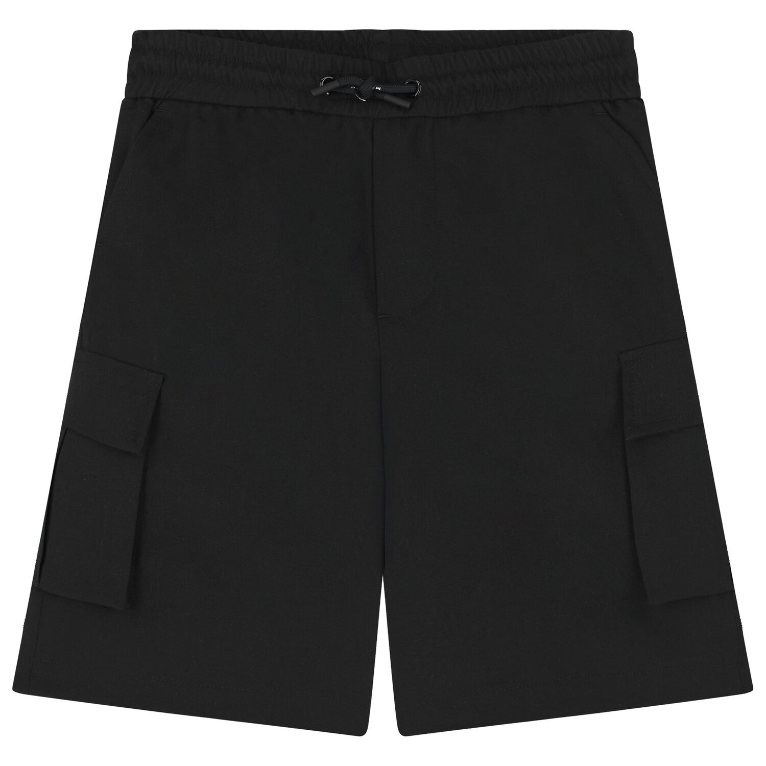 Boys Black Logo Shorts, 1, hi-res image number null