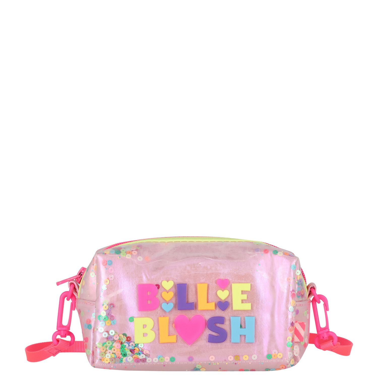 Girls Pink Logo Pencil Case ( 17cm ), 1, hi-res