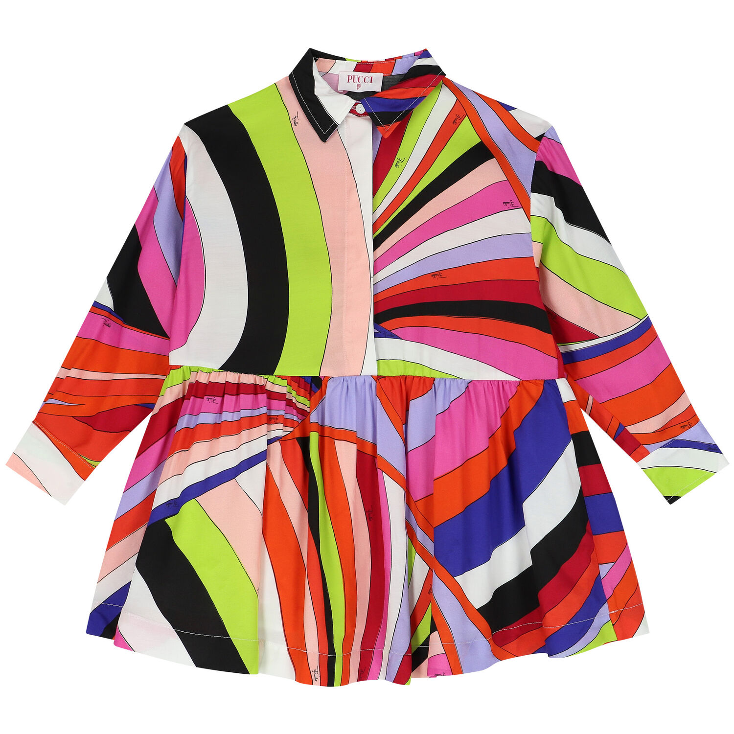 Girls Multi-Coloured Iride Dress, 1, hi-res