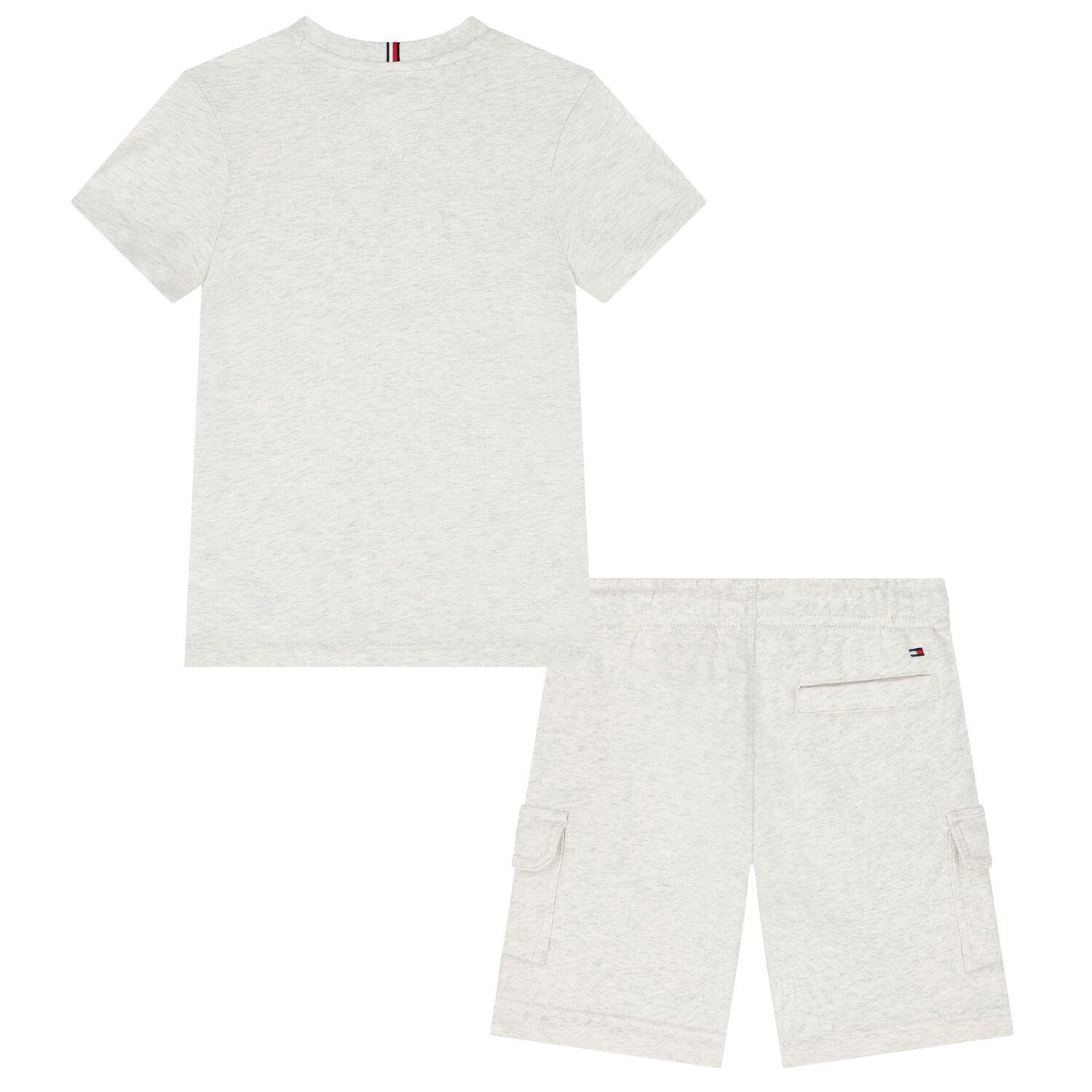 Boys Grey Logo Shorts Set, 2, hi-res image number null