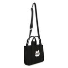 Girls Mini Me Black Choupette Handbag ( 18cm ), 1, hi-res