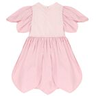 Girls Pink Petal Dress, 1, hi-res