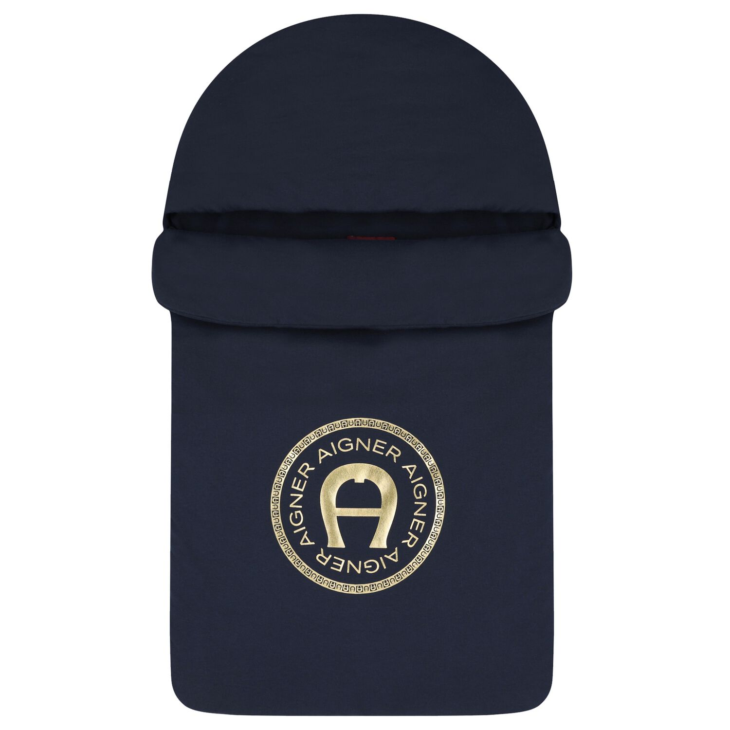 Baby Boys Navy Blue & Gold Logo Nest, 2, hi-res image number null