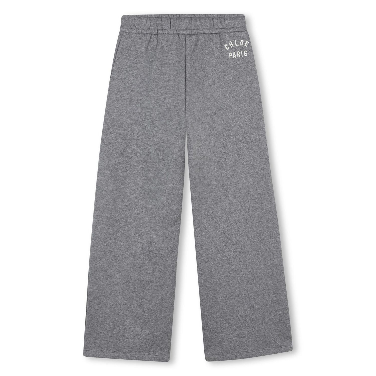 Girls Grey Logo Joggers, 1, hi-res