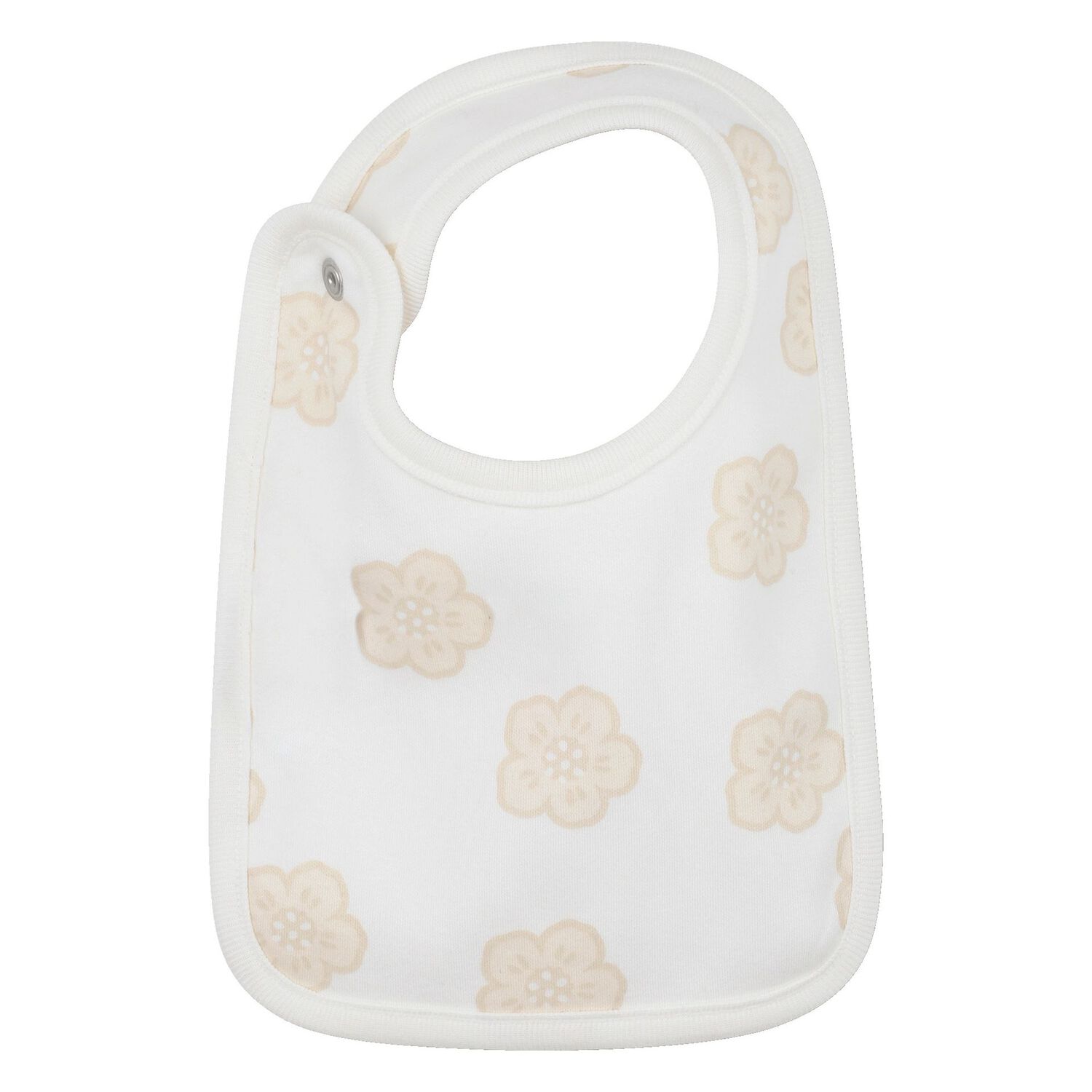 Ivory & Beige Boke Flower Babygrow Gift Set, 1, hi-res