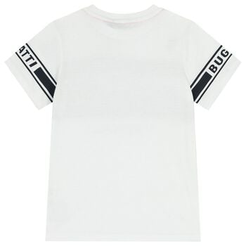 Boys White Logo T-Shirt