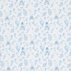 Baby Boys White & Blue Toile Blanket, 1, hi-res