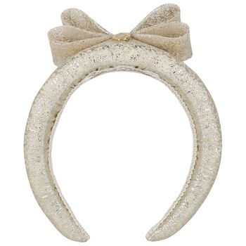 Girls Gold Headband