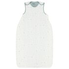 Baby Boys White & Green Aerotemp Sleeping Bag, 1, hi-res