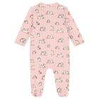 Baby Girls Pink Bunny Babygrow Set, 3, hi-res