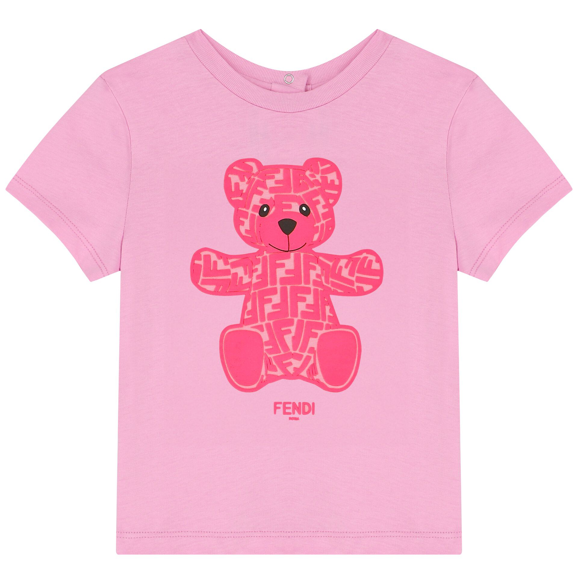 Pink fendi t sales shirt