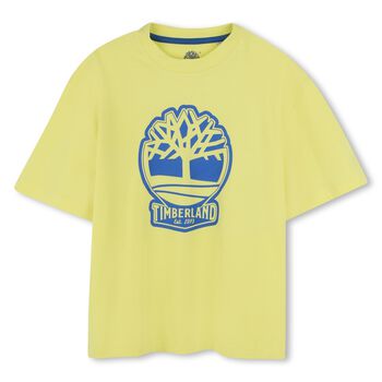 Boys Yellow Logo T-Shirt