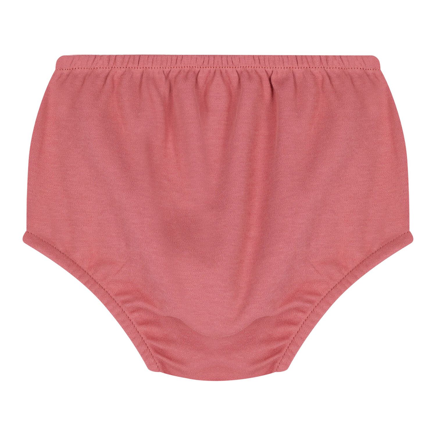 Baby Girls Pink Logo Ruffled Dress Set, 1, hi-res