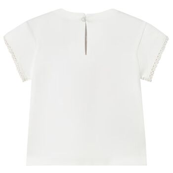 Younger Girls White T-Shirt