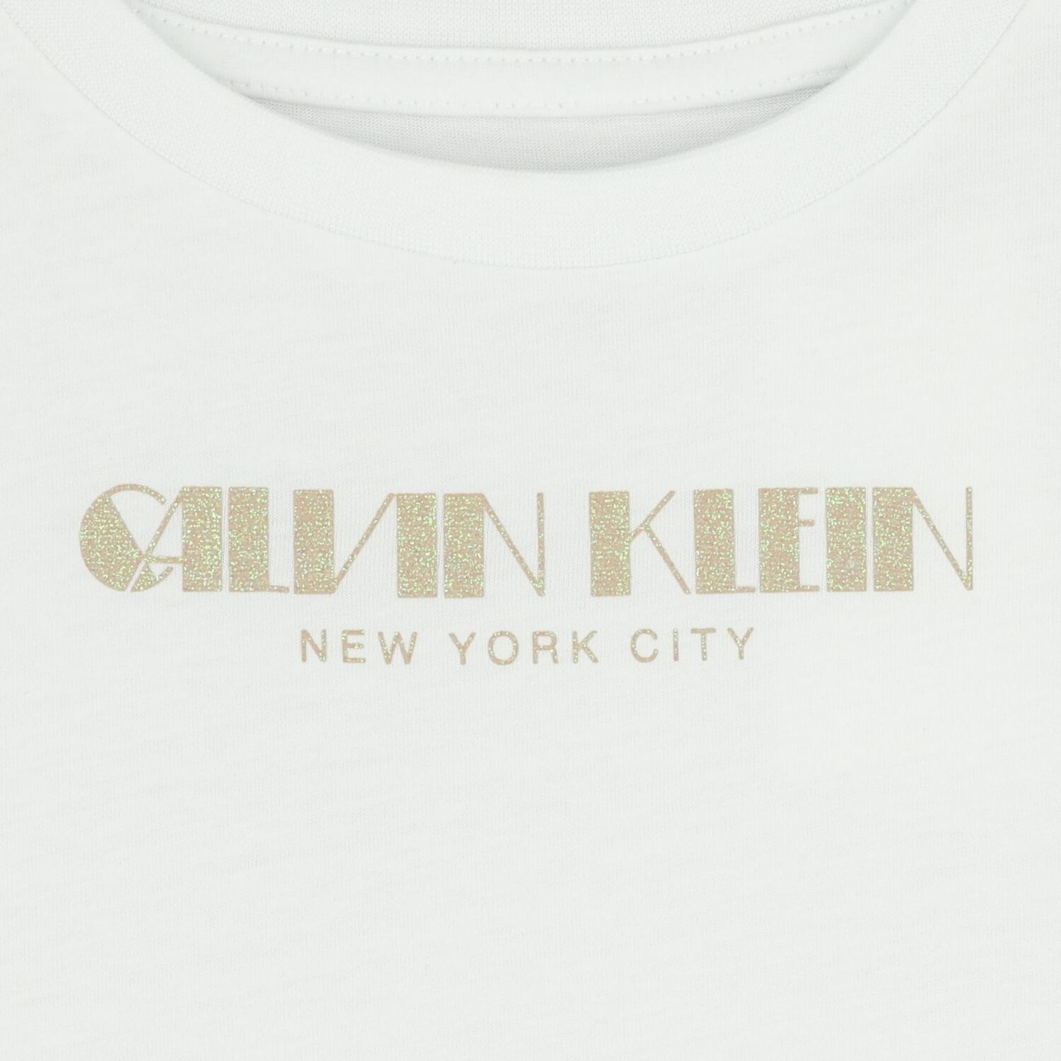 Girls White Logo Long Sleeve Top, 1, hi-res