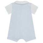 رومبير للأولاد بطبعة تاج باللون الأبيض و الأزرق, 1, hi-res