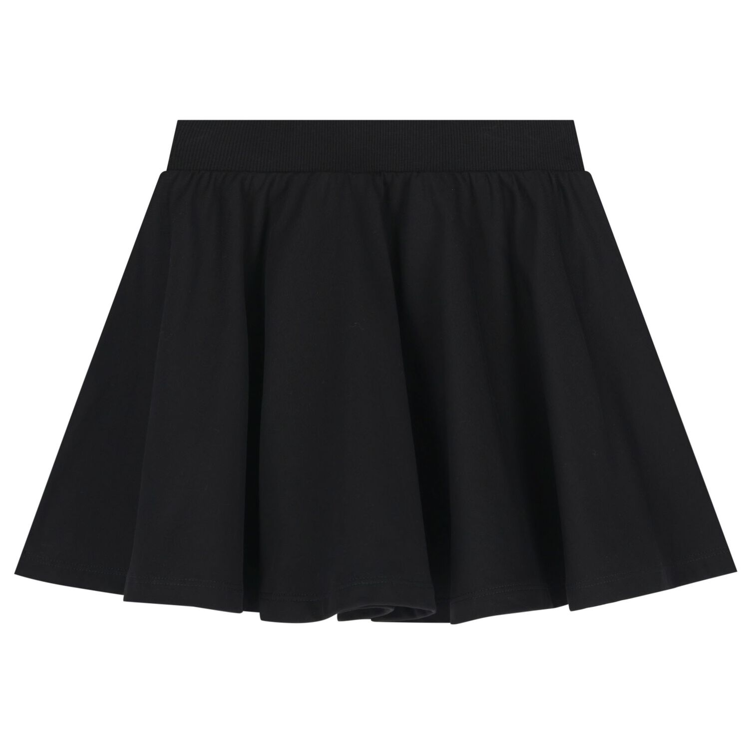 Girls Black Teddy Bear Logo Skirt , 3, hi-res