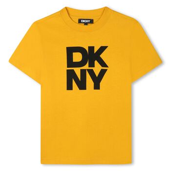Boys Yellow Logo T-Shirt