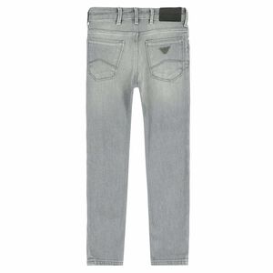 Boys Grey Cotton Jeans