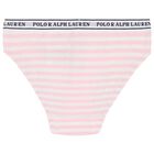 Girls White & Pink Bikini Brief ( 5-Pack ), 1, hi-res