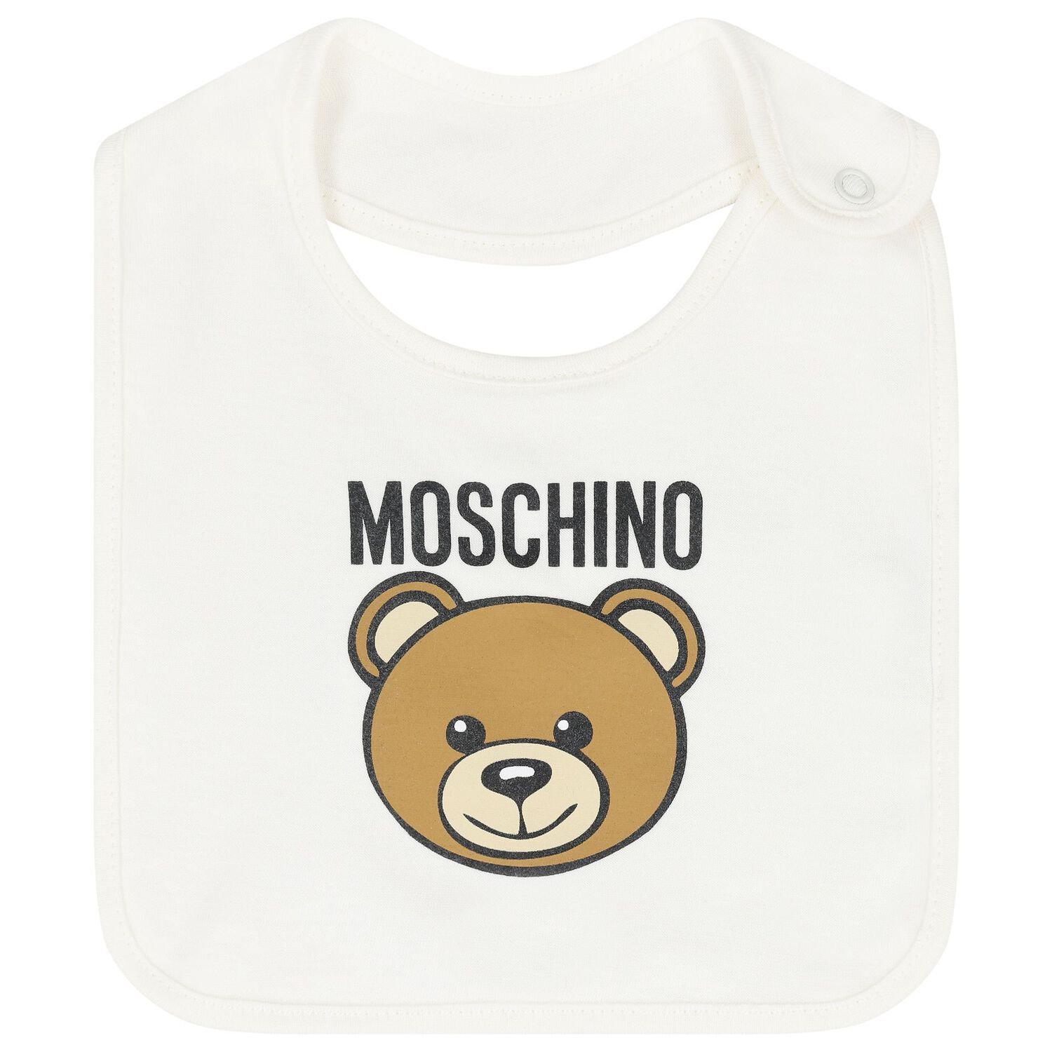 طقم هدايا افرول اطفال بالشعار بطبعه تيدى بير باللون العاجى, 1, hi-res