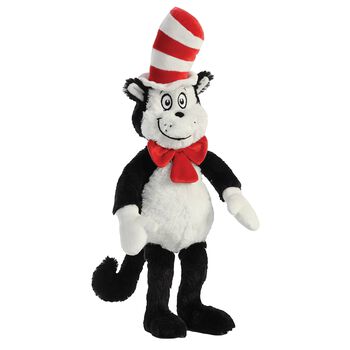 White & Black Dr. Seuss The Cat in the Hat Soft Toy ( 38 CM )