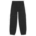 Boys Grey Cargo Trousers, 1, hi-res