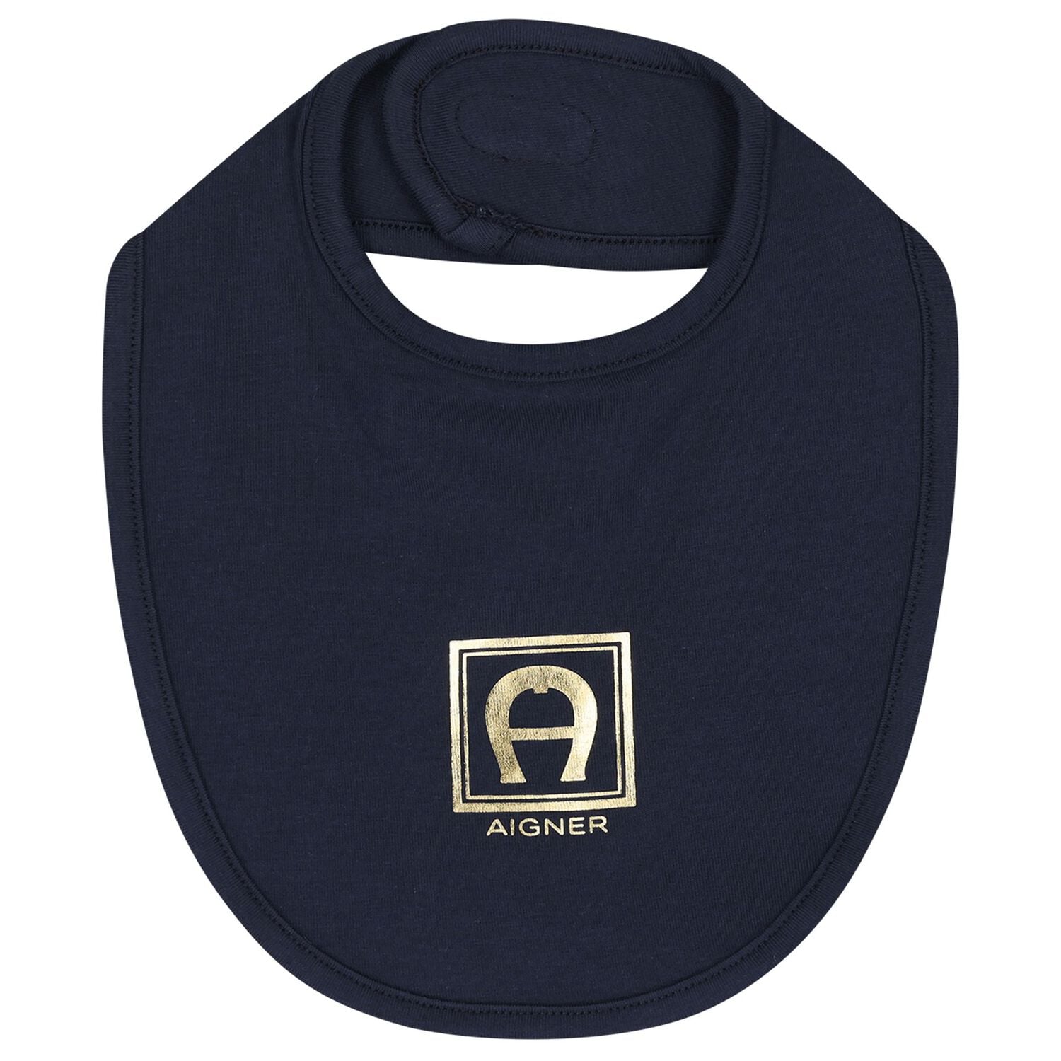 Baby Boys Navy Blue & Gold Babygrow Gift Set , 2, hi-res